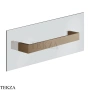Gessi Rettangolo Полотенцедержатель для крепления на стекло, 30 см 20961-761, Coffee Bronze Brushed PVD