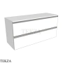 Flaminia Cubika тумба под раковину подвесная 105×37×50 см, 2 ящика, белый матовый