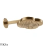 Gessi Ludovica Верхняя душевая лейка с кронштейном из стены 76149-726, бронза Brushed