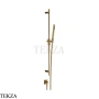 Gessi Inverso Diamantato Штанга в комплекте с душевой лейкой и выводом 73641-726, Warm Bronze Br. PVD