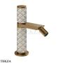 Gessi Pelle Tresse Смеситель для биде, без гарнитура, 78268-448, Crème/ Deep Bronze Br. PVD