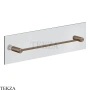 Gessi 316 ACCESSORIES Полотенцедержатель для крепления на стекло, 45 см 54923-761, Coffee Bronze Brushed PVD