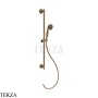 Gessi VENTI20 Штанга в комплекте с душевой лейкой, шланг 65143-791, Deep Bronze Br. PVD