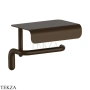 Gessi Goccia Бумагодержатель с крышкой-полкой 38049-845, Dark Bronze