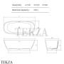 Dea Design Soul Ванна отдельностоящая скругленная 170x72 Glasstech DD8630 1700 R6, Classic Green R6