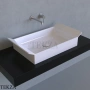 Flaminia BOX 60 раковина накладная 72,5×40×15 см, белый глянец