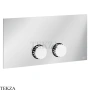 Gessi Incastri Клавиша смыва для инсталляции Viega Prevista 75613-031, хром глянец