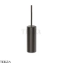 Gessi Incastri Туалетный ёршик напольный 75445-707, black хром Brush