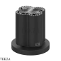 Gessi Ludovica Смеситель-рычаг управления для излива crystals 76300-299, черный матовый