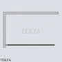 Radaway Modo II Душевая перегородка 110 см, 389114-01-01, хром глянец