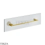 Gessi Origini Полотенцедержатель для крепления на стекло, 45 см 66513-716, Gold Br. PVD