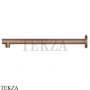 Newform Кронштейн для душа круглый настенный L=350 29390X.59.067 PVD Brushed copper bronze