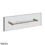 Gessi Pelle Tresse Полотенцедержатель для крепления на стекло, 45 см 78613-761, Coffee Bronze Brushed PVD