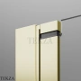 Radaway Nes KDJ II Душевая дверь 100 см, левая L, 10032100-98-01L, брашированное светлое золото