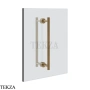 Gessi Ludovica Полотенцедержатель для крепления на стекло, 30 см 76631-791, бронза Deep