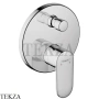 Hansgrohe Vernis Blend Смеситель для душа с переключателем, круглый 71466000, хром глянец