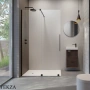 Radaway Furo Walk-in Неподвижная стенка душевой двери 69,4 см, 10110694-01-01, черный матовый