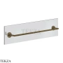 Gessi ANELLO Полотенцедержатель для крепления на стекло, 60 см 63828-713, Antique Brass