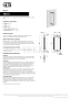 Gessi Pelle Tresse Полотенцедержатель для крепления на стекло, 30 см 78731-440, Nero/ Black Metal Br. PVD