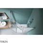 Radaway Alienta SD II Душевая кабина прямоугольная раздвижная 100х80 см, 10192180-54-01, черный матовый