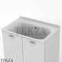 KERASAN Aquadom Раковина хозяйственная без отв. под смеситель