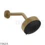 Gessi INGRANAGGIO Верхняя лейка D12,9 с кронштейном из стены, 63556-791, Deep Bronze Brushed PVD
