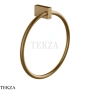 Gessi Rettangolo Держатель для полотенца кольцевой 20909-791, Deep Bronze Brushed PVD