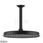 Gessi VENTI20 Верхний душ 300 с потолочным креплением под размер 65155-299, Black XL