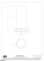 Gessi Incastri Стакан настольный, Light smoke 75431-031, хром глянец