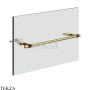 Gessi Jacqueline Полотенцедержатель для крепления на стекло, 30 см 77511-710, шампань глянец