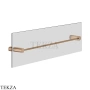 Gessi RILIEVO Полотенцедержатель для крепления на стекло, 45 см 59564-030, Copper PVD