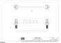 Gessi VENTI20 Держатель полотенца 30 см 65497-761, Coffee Bronze Br. PVD