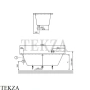 Villeroy & Boch O.NOVO Ванна встраиваемая UBA180CAS2V-01, акрил, белый глянец