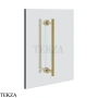 Gessi Ludovica Полотенцедержатель для крепления на стекло, 30 см 76631-727, шампань Brushed