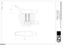 Gessi Goccia Крючок для халата и полотенец 38121-149, Finox Br. Nickel
