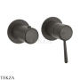 Gessi Goccia Смеситель для душа, 2 потока, внешняя часть 33077-707, Black Metal Br. PVD
