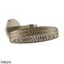 Gessi Pelle Tresse Верхняя лейка с кронштейном D30,5 см, 78148-149, Finox Brushed Nickel