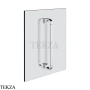 Gessi Perle Полотенцедержатель для крепления на стекло, 20 см 74630-031, хром глянец
