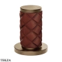 Gessi Pelle Tresse Смеситель-рычаг управления на столешницу 78200-447, Red Cherry/ Coffee Bronze Br. PVD