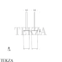 Colombo BASIC Q Туалетный ершик напольный B3706.CR, хром глянец
