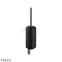 Gessi Goccia Туалетный ёршик настенный, черная керамика 38020-707, Black Metal Br. PVD