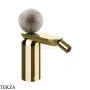 Gessi Perle Смеситель для биде с донным клапаном 74667-710, шампань глянец