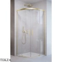 Radaway Idea PDD Комплект боковых стенок 80х120 см, 387155-98-01, брашированное светлое золото