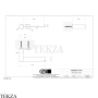 Gessi 316 ACCESSORIES Бумагодержатель без крышки 54749-791, Deep Bronze Brushed PVD