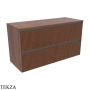Flaminia Cubika модуль хранения подвесной 95×37×50 см, 2 ящика, орех Noce Greca