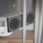 Radaway Essenza Pro PND II Шторка на ванну двустворчатая с одной подвижной створкой 130 см, открывание налево, 10102130-92-01L, брашированная оружейная сталь