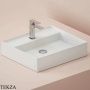 ArtCeram Scalino раковина подвесная/накладная с 1 отверстием SCL007 01 00, белый глянец