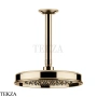 Gessi VENTI20 Верхний душ 200 с потолочным креплением под размер 65150-735, Warm Bronze PVD