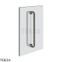 Gessi Perle Полотенцедержатель для крепления на стекло, 30 см 74631-707, black хром Brush