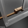 Radaway Idea PDD Комплект боковых стенок 80х80 см, 387141-93-01, брашированная медь